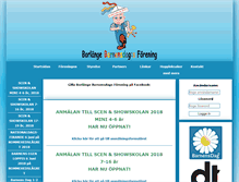 Tablet Screenshot of barnensdag.w.se